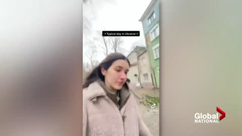 Influencing during invasion: Woman turns to TikTok to cover conflict in Ukraine