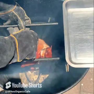 #Organic #Smoked #Chicken in #Hickory #Wood #Chips