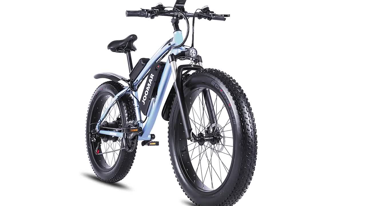 JOOMAR Electric Bike 1000W 48V Motor 4.0 Fat Tire Mountain Bike