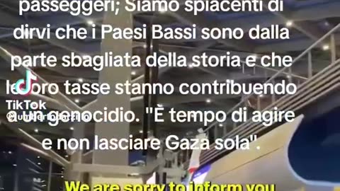 🇳🇱 Aeroporto di Den Haag: "Cari Passeggeri, siamo spiacenti di dirvi che i Paesi Bassi ..