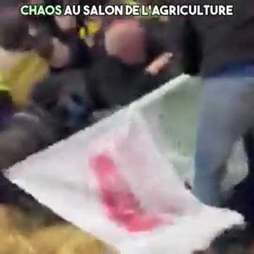 Amid disorder at the Agricultural Exhibition in Paris, there was chaos and confusion.