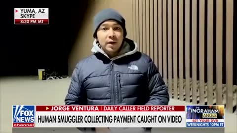 Human Smugglers Caught On Video Openly Taking Payments From Illegal Aliens On Biden's Watch