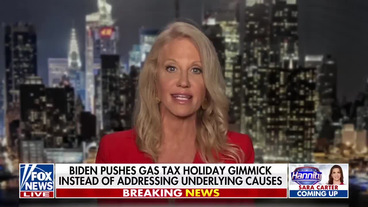 Biden is the 'grinch who stole your summer': Kellyanne Conway