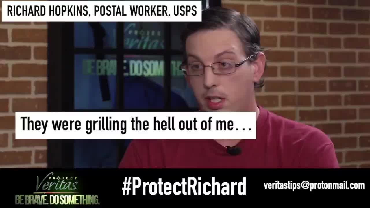 Federal Agents Trying to Intimidate USPS Whistleblower Into Recanting Election Fraud Claim