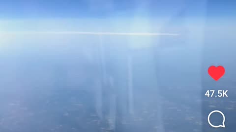 Commercial Airliner Mid-Air Near Miss With A Chemtrail Plane