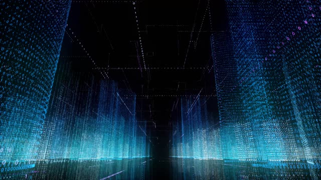 4k internet digital city ultra hd background video
