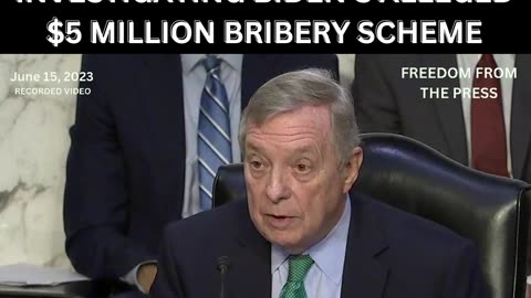 Senator Kennedy Exposing the Biden Bribery Scheme!