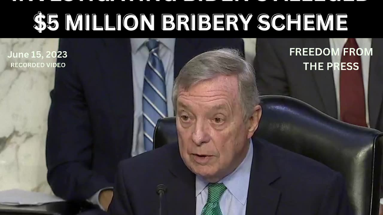 Senator Kennedy Exposing the Biden Bribery Scheme!