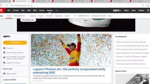 Sports and news
