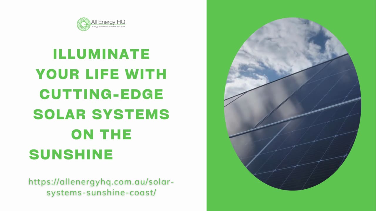 Illuminate Your Life with Cutting-Edge Solar Systems on the Sunshine Coast