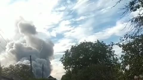 Andreevka (temporarily occupied territory) lit Donetsk region