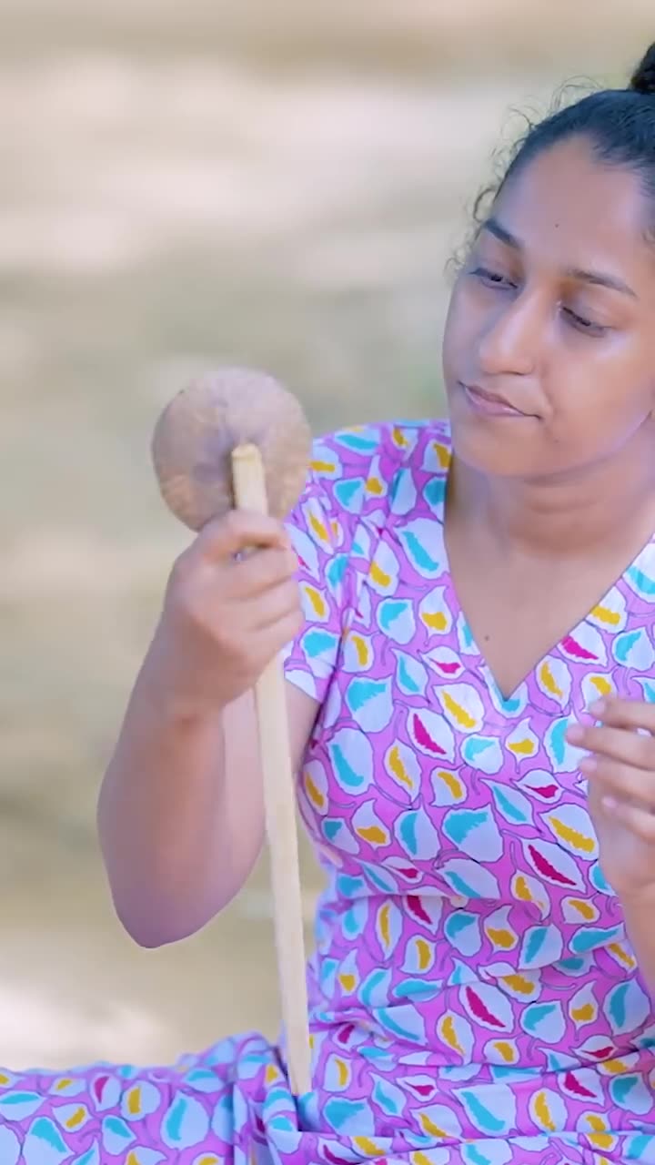 How To Make Coconut Shell Spoon Using Coconut Shell At Home