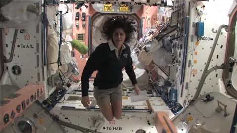 ISS TOUR: kitchen bedroom & The Latrine