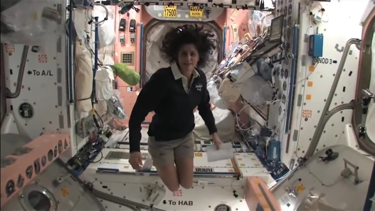 ISS TOUR: kitchen bedroom & The Latrine