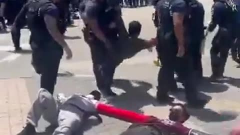 Florida Police Move In To Stop Pro-Palestine Protestors From Blocking Roads