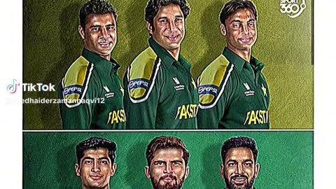 Pakistani trio past and present bowler's