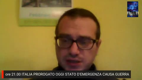 ITALIA PROROGATO OGGI STATO D'EMERGENZA CAUSA GUERRA