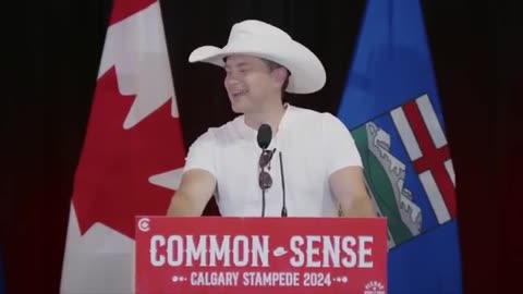 Pierre Poilievre Our Common Hope & Common Home at the Calgary Stampede.