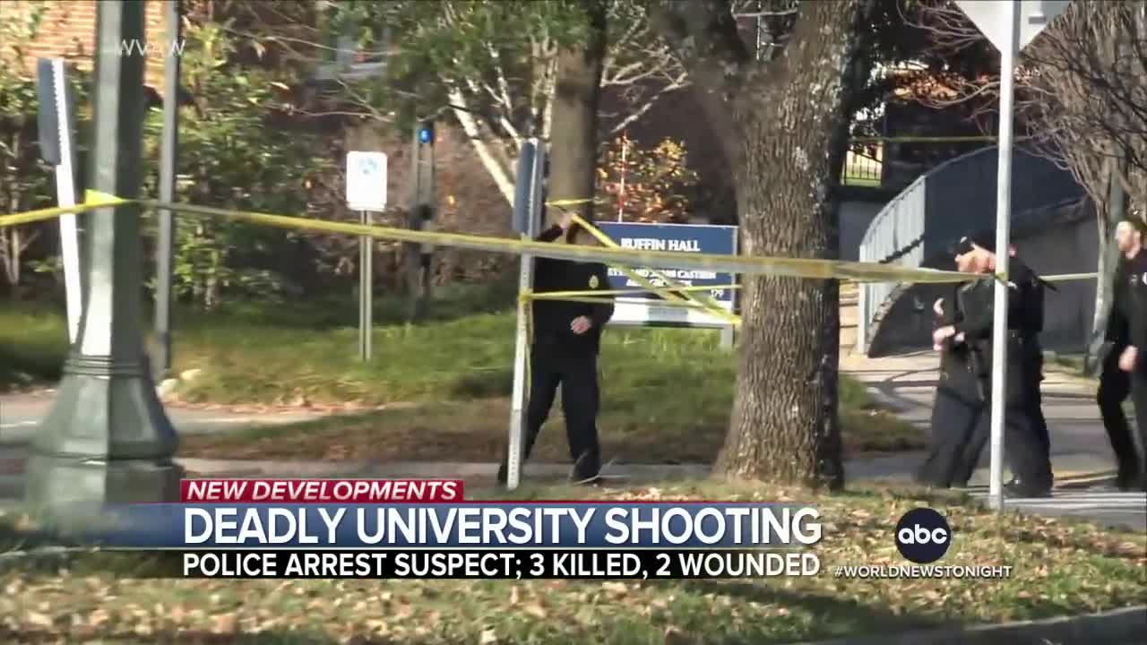 11_3 dead, 2 injured in shooting at University of Virginia