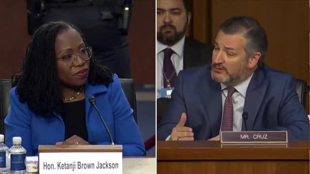 Sen. Cruz to Judge Jackson: If I Claim to Be a Woman or an Asian Man, Would I Have Legal Standing?