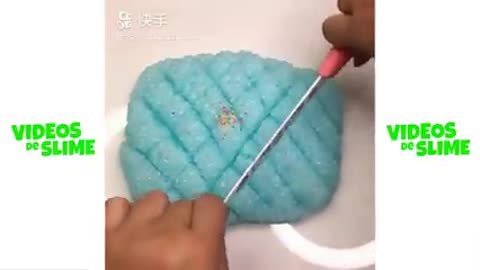 Satisfying and relaxing slime video