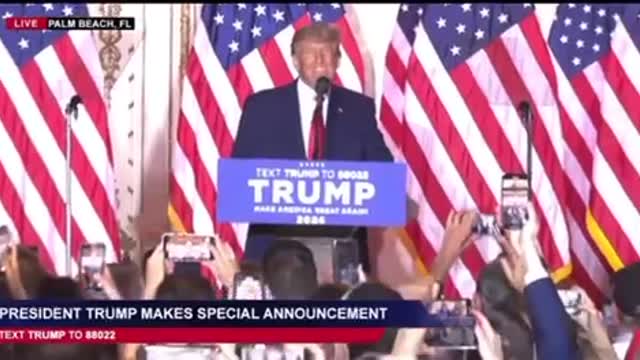 Donald Trump Announces his 2024 Presidential Run!