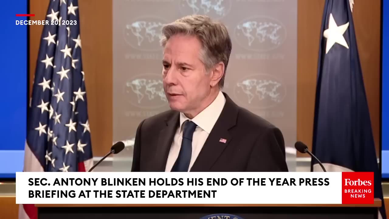 Antony Blinken Asked Point Blank About Americans Detained Across The World After Venezuela Deal