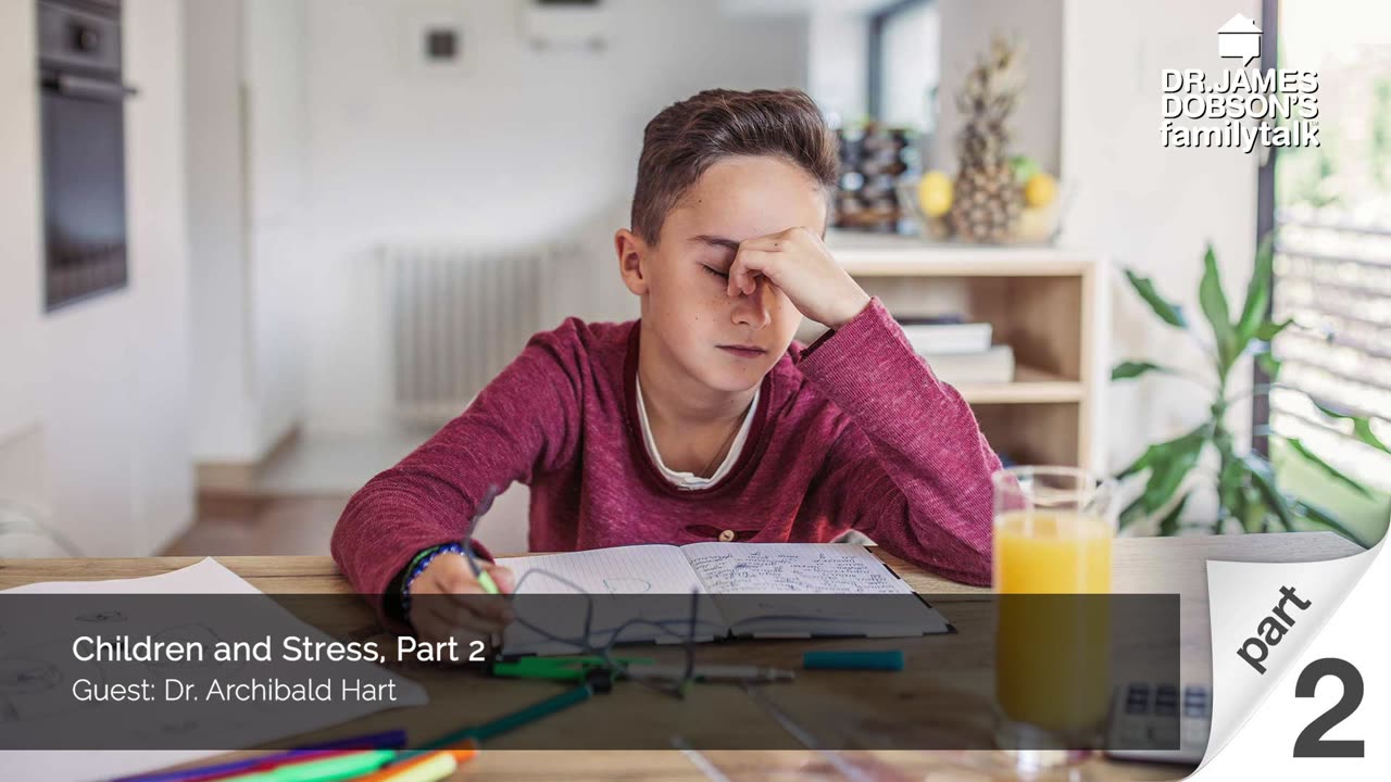 Children and Stress - Part 2 with Guest Dr. Archibald Hart