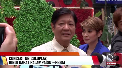 Concert ng Coldplay, hindi dapat palampasin —PBBM