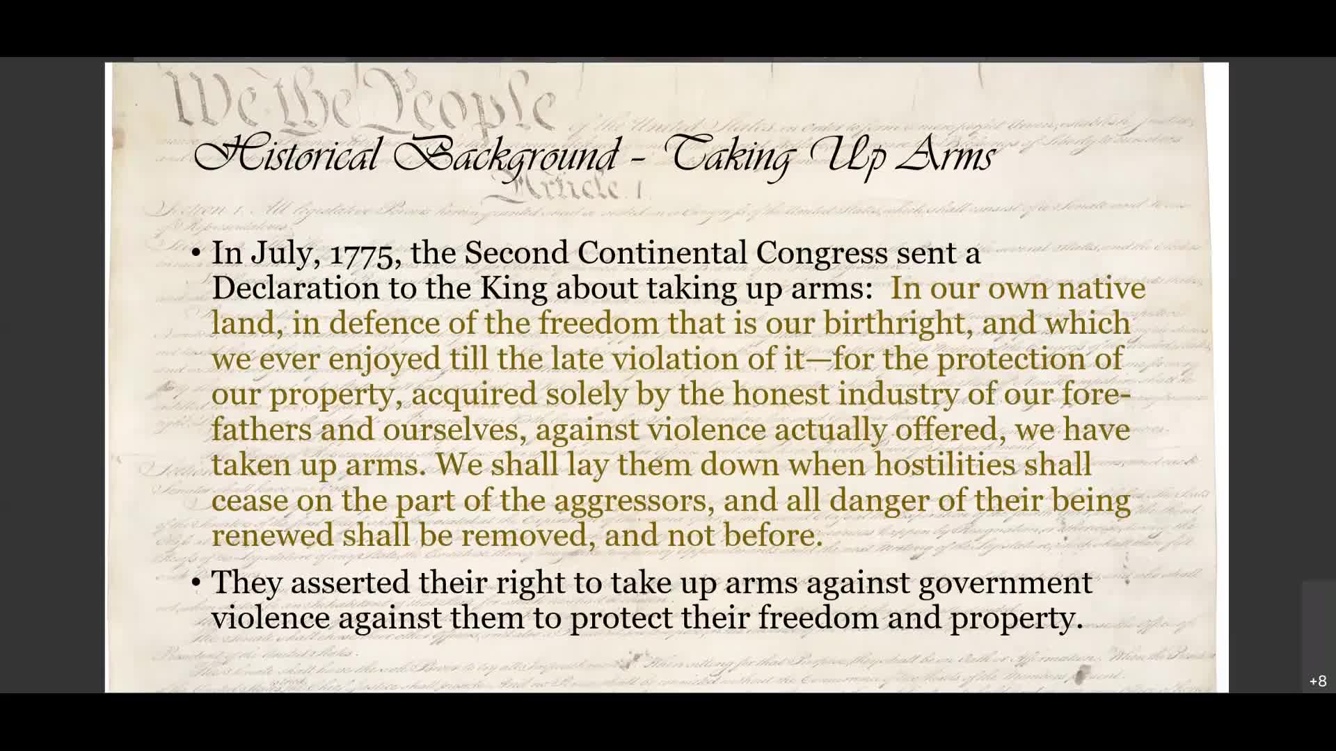US Constitution 2nd and 3rd Amendments explained