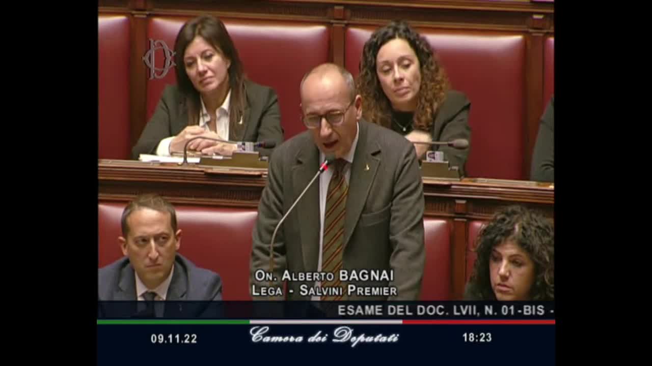 🔴 Intervento in Aula dell'On. Alberto Bagnai in occasione della discussione sulla Nadef 2022.