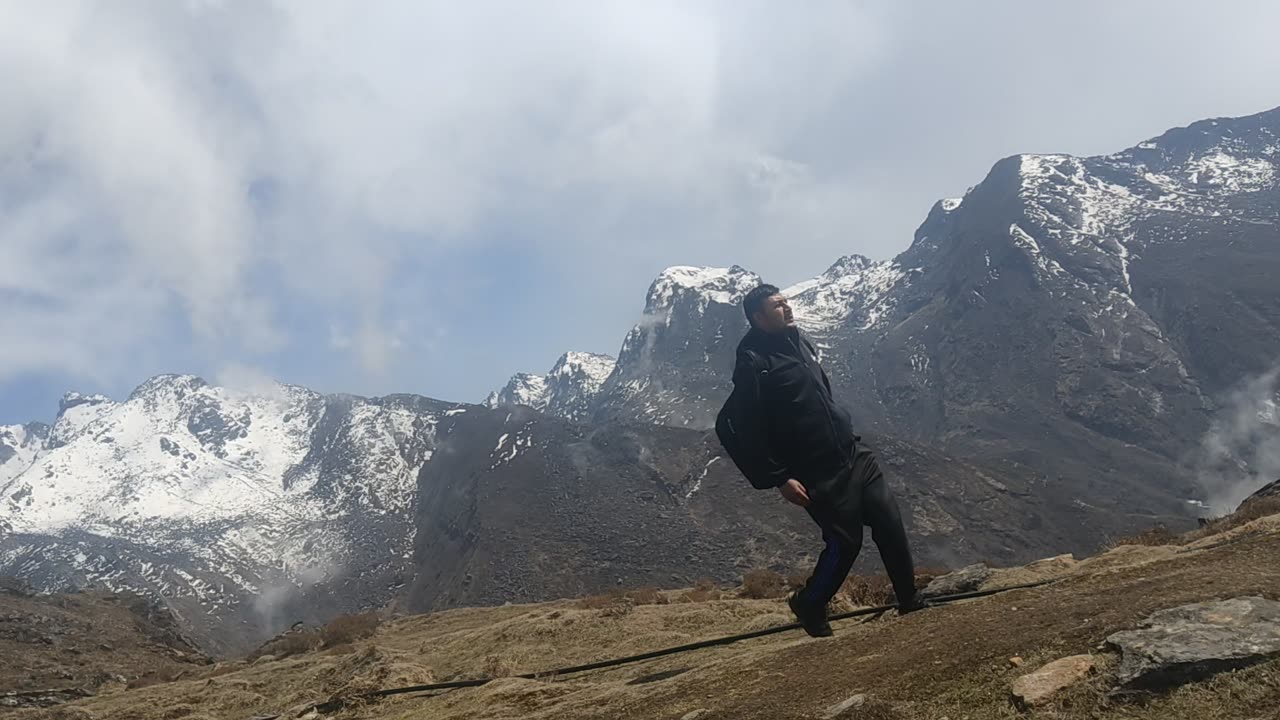 Beautiful Mountain in Himalayas