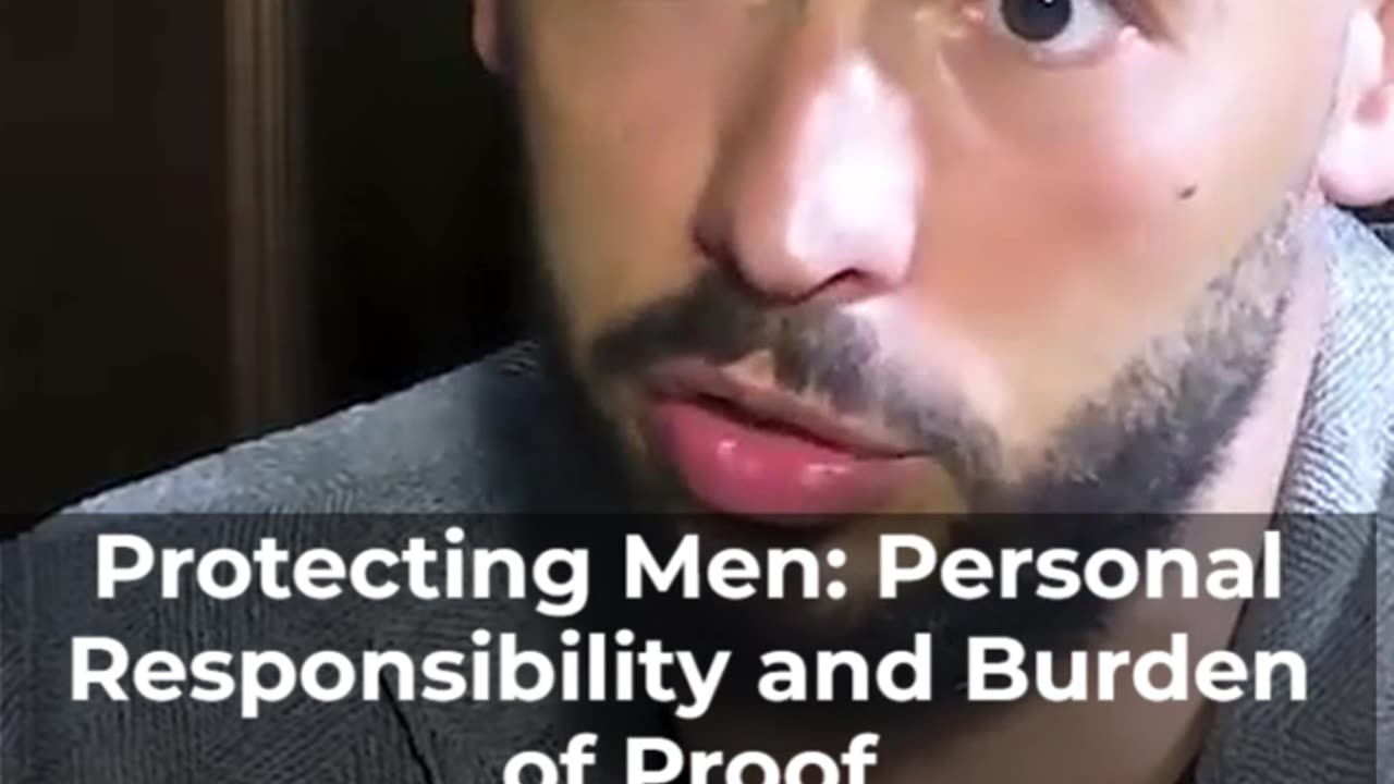 Protecting Men: Personal Responsibility and Burden of Proof