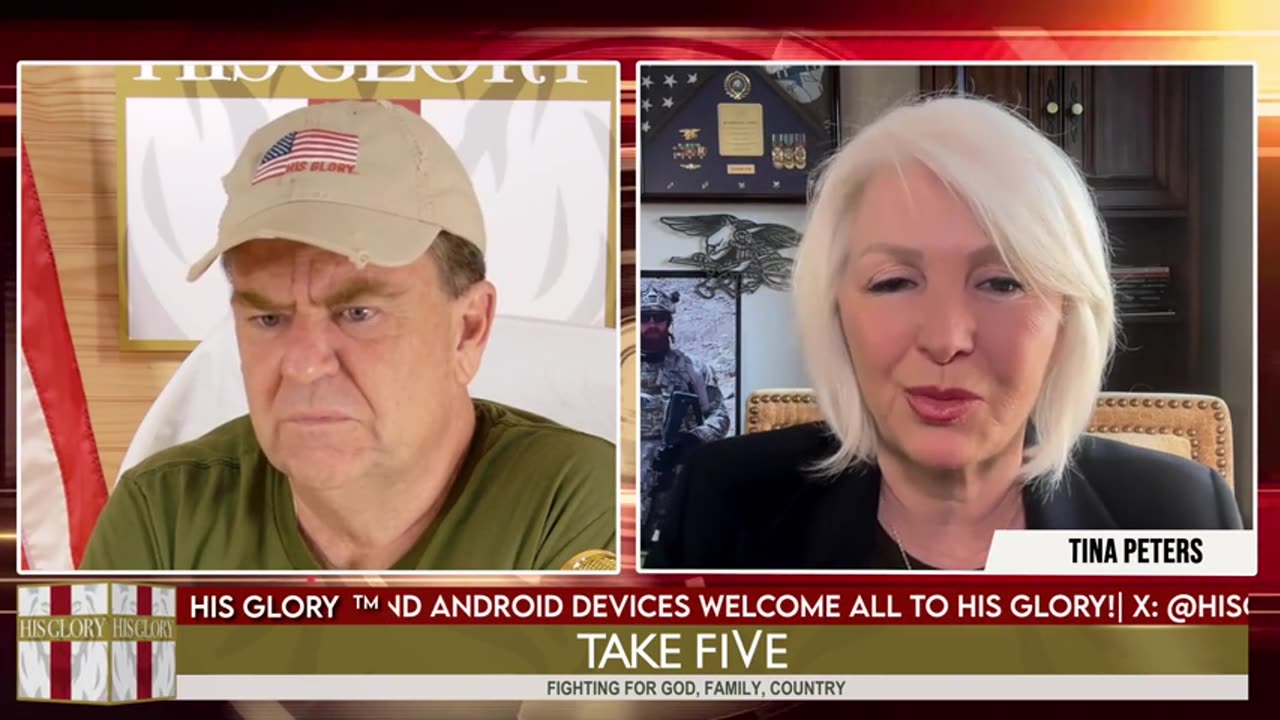 Pastor Dave w/ Tina Peters: Gold Star Mom Persecuted for Saving our Elections joins Take FiVe