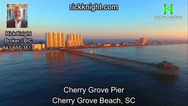 The Cherry Grove Pier in North Myrtle Beach