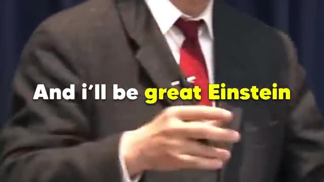 Einstein's Chauffeur is a genius!