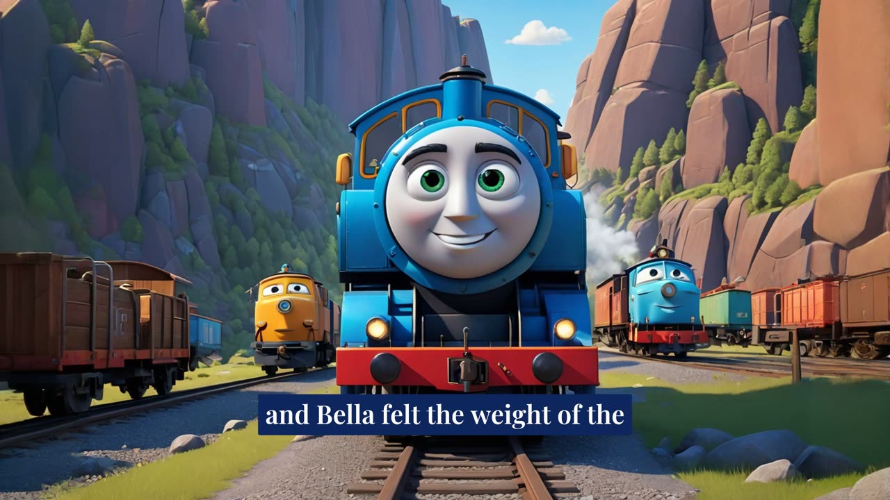 Bella the Little Blue Engine A beautiful story for your child