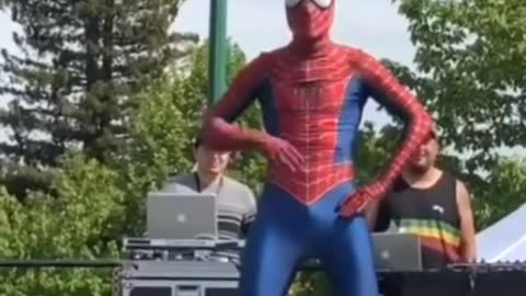 Spider-Man funny dance😂