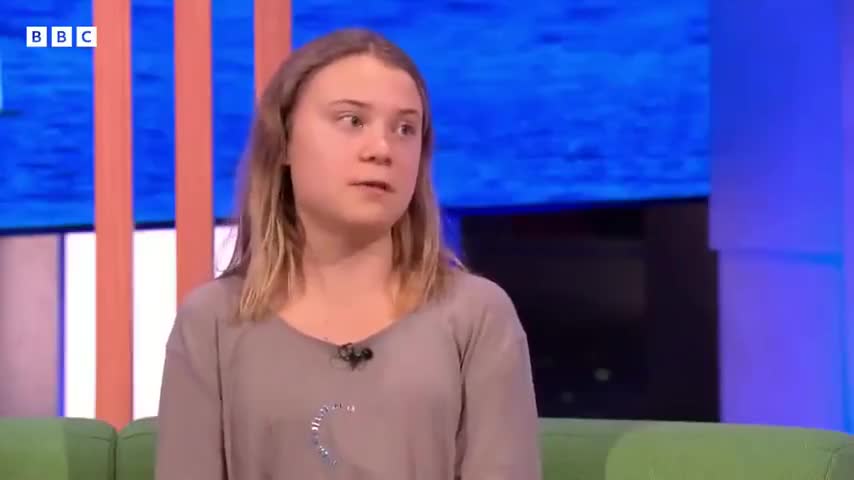 Greta Thunberg telling people how to cope with “climate anxiety”