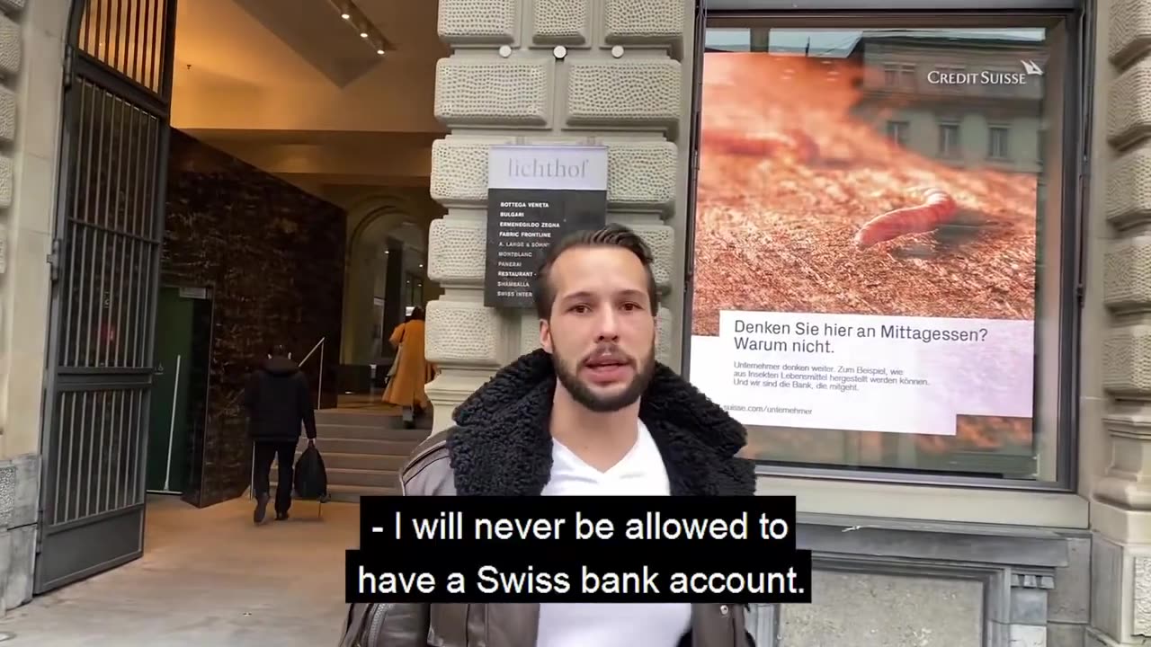 WHY TRISTAN TATE CAN'T HAVE A BANK ACCOUNT IN SWITZERLAND
