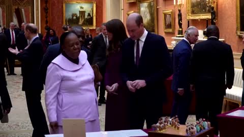 King Charles shows royal art to S.Africa's Ramaphosa