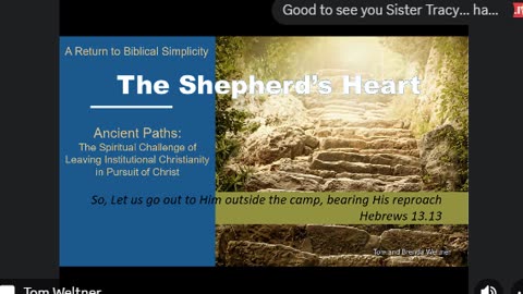 Shepherds Heart Fellowship - Ep46 - Nov 26th, 2024 Essential Foundations Ancient Path 2