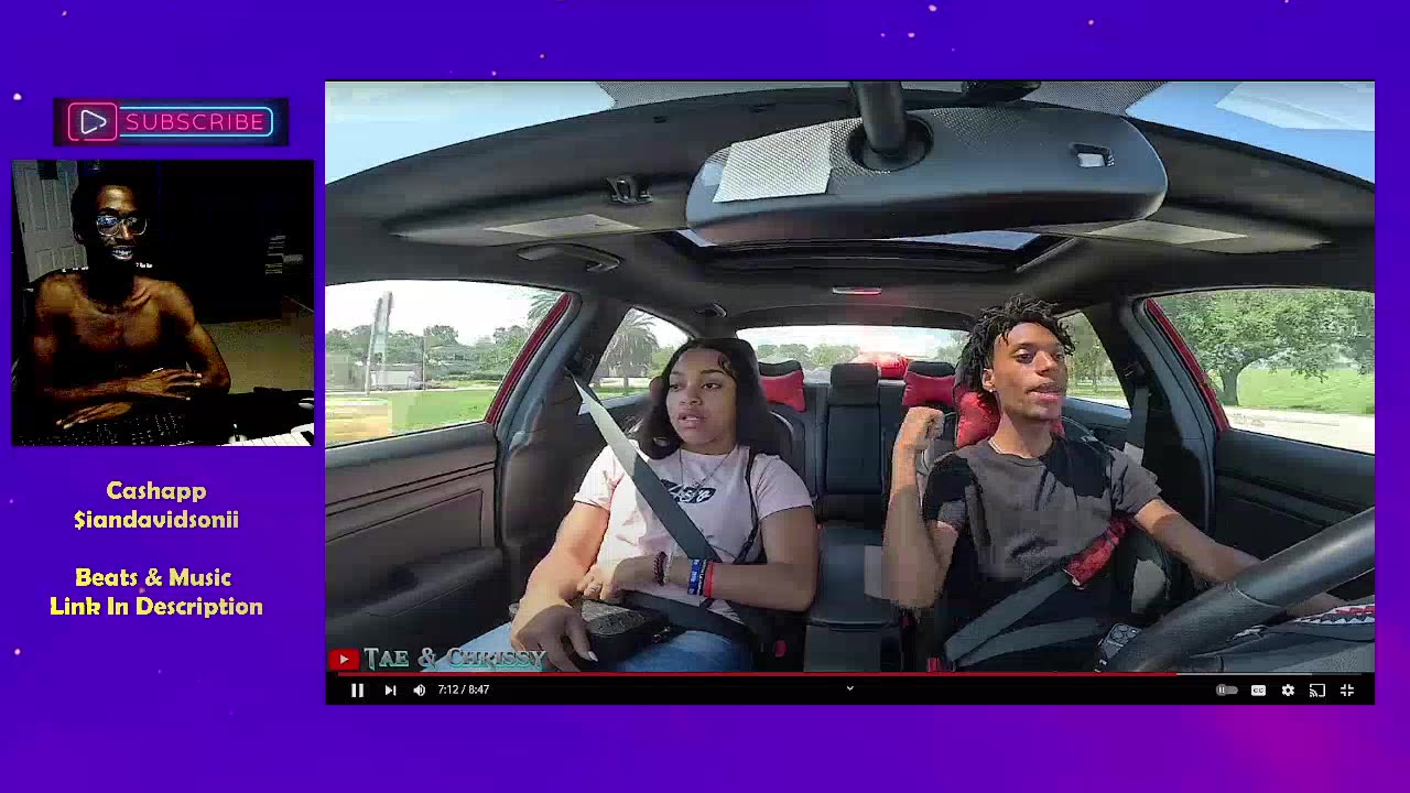 reacting to Tae & Chrissy CALLING MY GIRLFRIEND MY SIDE B TO SEE HER REACTION…NEVER AGAIN🤧🤯
