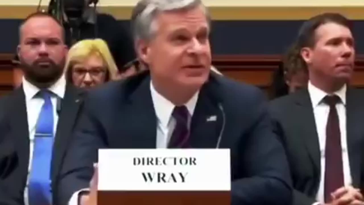 Here’s Christopher Wray finally admitting his FBI was there on January 6th