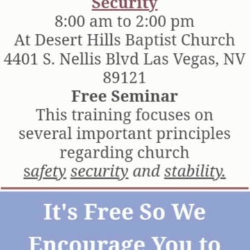 “DEVELOPING A LAYERED APPROACH TO CHURCH SAFETY AND SECURITY”