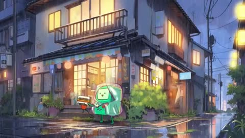 peaceful rainy day 🌧 calm your anxiety, relaxing music - lofi hip hop mix