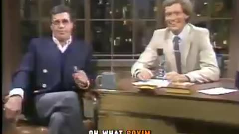 jew Jerry Lewis openly insults the audience at talk show(almost all of whom would be White)as goyim