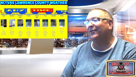 NCTV45 LAWRENCE COUNTY 45 WEATHER WEDNESDAY JULY 31 2024