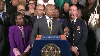 Mayor Eric Adams Makes Cannabis-Related Announcement