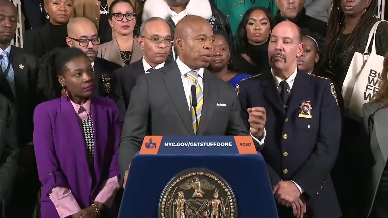 Mayor Eric Adams Makes Cannabis-Related Announcement